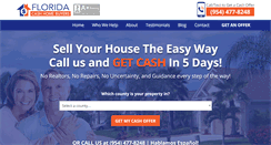 Desktop Screenshot of floridacashhomebuyers.com